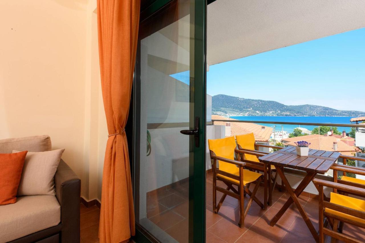 Zoe'S Sea View Apartment Skala Potamia  Exterior photo